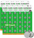 SR626SW Watch Battery 100 Pcs, 1.5V LR626 Batteries, AG4 Alkaline Button Cell Battery, Clock Battery 377/376