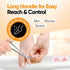 Long Handle Toenail Scissors 6” Nail Clippers for Seniors Podiatrist Manicure Pedicure for Ingrown Toe Nails