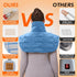 RUQIJI (01-Light 19" 24") Neck&Shoulder&Back Heating Pad, Pain Relief for Back/Neck/Shoulders/Menstrual Pain, Christmas