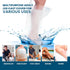 Waterproof Adult Half Leg Cast & Bandage Protector, Reusable, Non-slip Sole, Made in USA