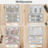 Labels,8 FYY Weekly Pill Organizer with Compartments Travel Daily Pill Case Airtight Moistureproof Large Pill Box