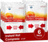 Instant Hot Compress (6 Hot Packs) for Pain Relief, Sore Muscles, Muscle Spasms, Joint Stiffness