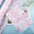 30 Sheets Pink Tissue Paper, 20x14 Inch Decorative Retro Print for Weddings, Birthday, Baby Shower Crafts