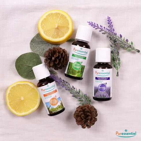 Puressentiel Diffusion Essential Oil - Naturally Derived Aromatherapy Blend for Diffusion - Eco-Friendly Products -
