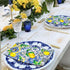 Ysqool 20 Summer Pcs Lemon Napkins, Blue and Yellow Tile Lemon Disposable Guest Towels, Fruit Napkins Decorative Paper