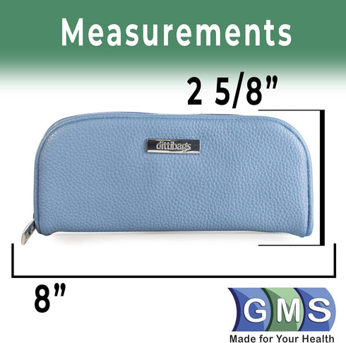 Dittibags Diabetes Travel Case, Insulin Pen Case and Wallet for Daily Essentials, Blue