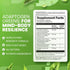 SaltWrap Adaptogen Greens Nootropic, Brain Memory Support Natural Supplement, 90 Capsules