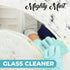 Mighty Mint Glass Cleaner, Non-Toxic Ammonia-Free Streak-Free Spray for Windows, 16oz Natural Peppermint