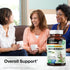 BIO KRAUTER Motherwort Capsules 1200 mg - 100 Count, Women’s Support Herb Supplement for Relaxation
