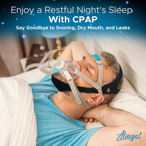 Anti Snoring Chin Strap for Men and Women - Airflow Jaw Strap, Effective Snore Solution for CPAP Users
