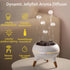 ZTDIXF 250ml Dynamic Aromatherapy Diffuser Essential Oil Cool Mist Humidifier with Jellyfish Mist & Color-Changing LED