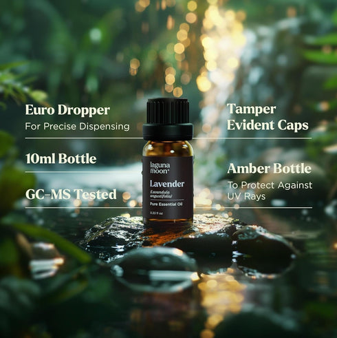 Essential Oils Set - Top 6 Blends for Diffusers, Aromatherapy, Candle Making, Home Care, Gifts - 10mL Peppermint, Tea
