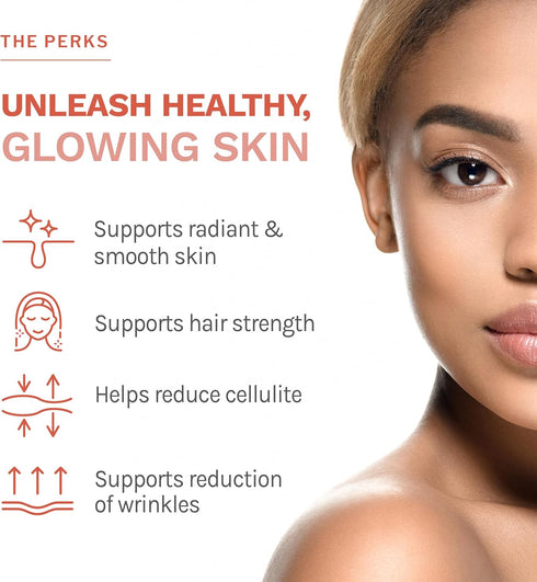 Reserveage Beauty Collagen Replenish Powder with Hyaluronic Acid & Vitamin C, 2.75 Oz, Unflavored for Radiant Skin