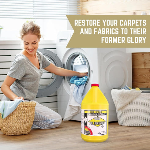 Pro's Choice 1 Gallon Odor Eliminator for Strong Urine, UPT Carpet Cleaner Solution for Pet Urine Control