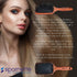 Spornette Deville Cushion Paddle Brush, Boar Bristle Hair Brush for Straightening, Smoothing, Detangling