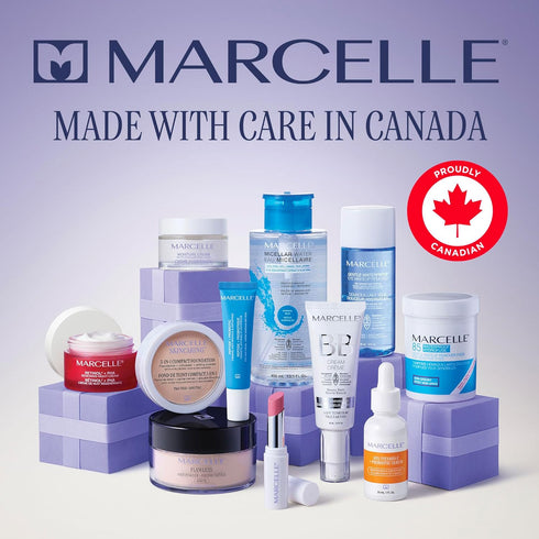 Marcelle Oil-Free Eye Make-Up Remover Pads - Sensitive Eyes, 85 Pads, Micellar Technology