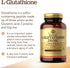Solgar Reduced L-Glutathione 250 mg, 60 Vegetable Capsules - Antioxidant Support - Non-GMO, Vegan, Gluten Free, Dairy