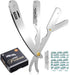 Utopia Care Professional Straight Razor for Men, Silver, with 100 Pack Blades