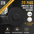 Skin Grip CGM Sensor Patches for Medtronic Guardian (20-Pack), Waterproof & Sweatproof, Continuous Glucose Monitor Patch