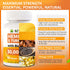2 Pack Hemp Oil Capsules with Turmeric - Organic Hemp Seed Oil Pills with Turmeric Curcumin, Vegan Omega 3 & 6
