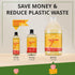 Pure Castile Soap, Sweet Orange: Gentle Liquid Soap for Sensitive Skin & Baby Wash, All Natural Vegan Formula