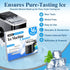 Tablets-36Pack Countertop, Ice Machine Cleaner Descaler Ice Maker Cleaner Compatible with Frigidaire, Opal, GE Profile