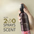 Natural Air Freshener Spray - Geranium & Lemongrass Odor Eliminator, Non-Toxic Essential Oil Deodorizer