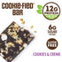 Lenny & Larry's Cookie-fied Bar, 45g Cookies & Creme, Vegan Plant-Based Protein Bar (Pack of 9)