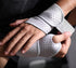 HiRui Adjustable Gray Wrist Compression Strap and Brace - 2 Pack Sport Support for Fitness, Weightlifting, Pain Relief