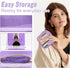 Mini Clear Travel Makeup Organizer Bag, Small Cute Zipper Pouch for Purse, Transparent PVC & Nylon Storage Bag