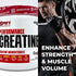 SAN Performance Creatine 300g - Supports Muscle Growth and Athletic Performance, 60 Servings