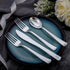 Liacere 200Pcs Silver Plastic Cutlery - 100 Forks, 50 Spoons, 50 Knives, Disposable Silverware for Parties