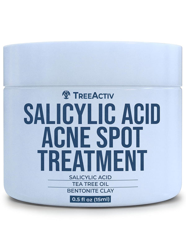 TreeActiv Invisible Acne Spot Treatment, 150+ Treatments with Salicylic Acid & Tea Tree Oil for Cystic Acne