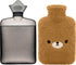 samply Hot Water Bottle with Cute Fleece Cover, 2Liter for Hot and Cold Compress, Pain Relief