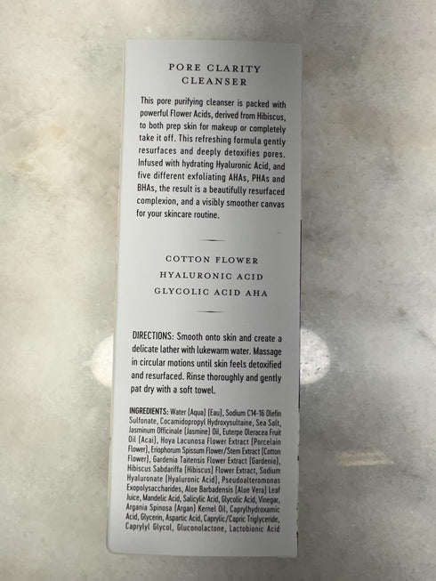 SAINT JANE Pore Clarity Cleanser | Hyaluronic + Flower Acid Cleanser | Luxury Floral-Infused Clean Skincare (4oz |