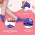 Moisturizing Socks for Dry Cracked Feet - Hydrating Gel Spa Sock, Overnight Foot Moisturizer (1 Pair, Pink)