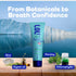 LOL! Deep Fresh Mint Swirl, Fluoride Free Toothpaste - Bad Breath Treatment for Adults | Nano Hydroxyapatite, Oral