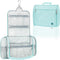 PAVILIA Large Hanging Toiletry Bag - Water Resistant Makeup Organizer for Women and Men