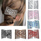 Magic Hair Comb, Swovo 6 Pieces Elastic Beaded Hair Clips for Women Girls DIY Hair Styling