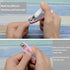 PAFASON Nail Clipper Trimmer Cutter Set - Super Sharp Fingernail & Toenail Clippers with Nail Catcher & Nail File for