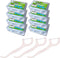 400pcs SHINEMOON Dental Floss Picks, Travel Pack for Easy Grip, Prevent Tooth Decay & Gum Disease (8-Boxes)