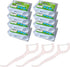400pcs SHINEMOON Dental Floss Picks, Travel Pack for Easy Grip, Prevent Tooth Decay & Gum Disease (8-Boxes)
