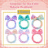 WSYUB Skincare Headband, Tie Dye Color Microfiber Headband for Washing Face, Gift for Teen Girls, 6pcs