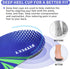 Unisex Arch Support Shoe Inserts - 3.5cm Firm EVA High Arch, Reduce Pressure on Feet and Knees