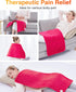 WOOMER Electric Heating Pad for Back Pain & Cramps Relief, 17"x33" Extra Large, Multi-Color Option, Auto Shut-Off