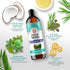 GuruNanda Gentle Cleanse Oral Care Kit MCT & CocoMint Oil Pulling Mouthwash for Natural Oral Hygiene, Happy Gums & Long
