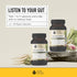 Living Alchemy Gut Health Supplements, Your Flora Probiotic Regenesis with Prebiotics, Digestive Enzyme, Vegan
