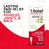 T-Relief Arnica +12 Cream, 2 oz Fast-Acting Relief for Back Pain, Joint Soreness, Muscle Aches for Women & Men