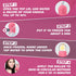 Ice Roller for Face and Eye - Pink Silicone Ice Roller, Gua Sha Face Massage, Facial Cube for Skincare Gift for Men &