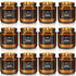 Set 12 Pack, Set Scented Candle Candle for Home Scented, Odor Eliminating, Stress Relief, Long Lasting Soy Wax Gift